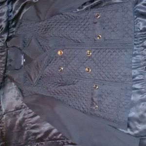 Jones New York Signature Black Quilted Jacket sz.L